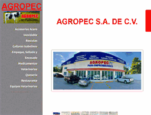 Tablet Screenshot of agropechn.com